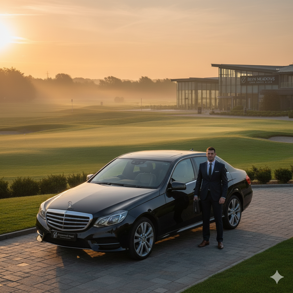 Mercedes E-Class at Bryn Meadows Golf Hotel & Spa
