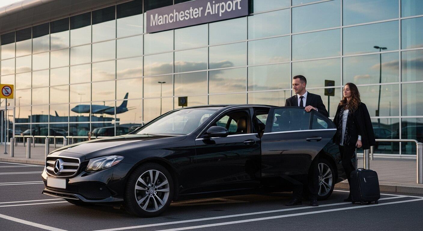 Premium chauffeur service from South Wales to Manchester Airport