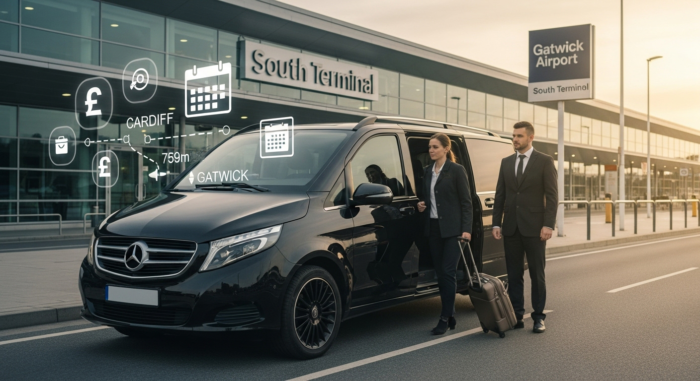 How Much Does Airport Transfer Cost from Cardiff to Gatwick? Complete 2025 Pricing Guide