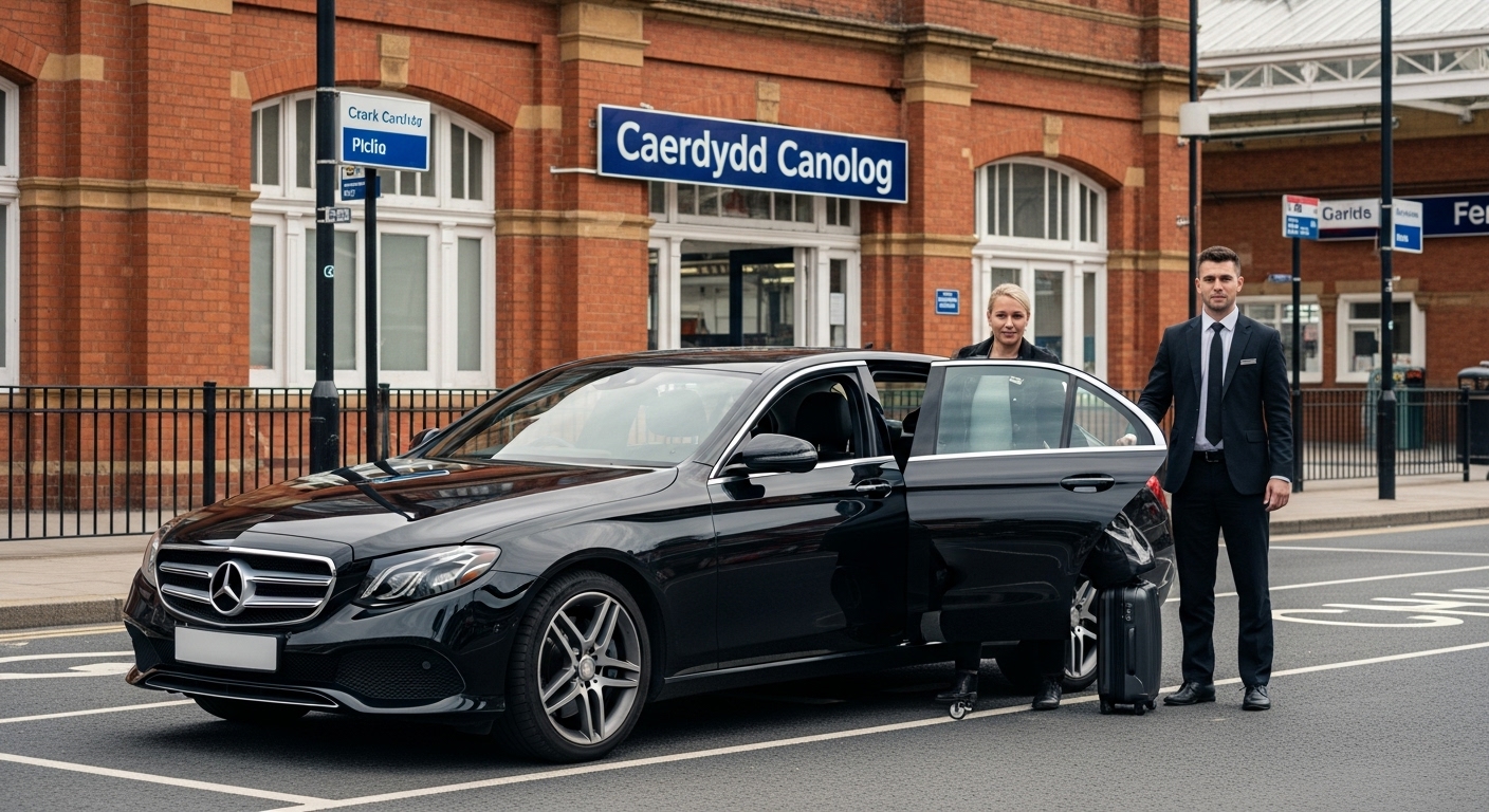 Taxi from Cardiff Central Station